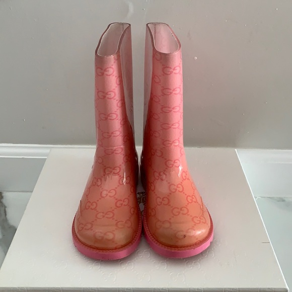 Gucci Shoes Gucci Toddler Girl Rain Boots Poshmark